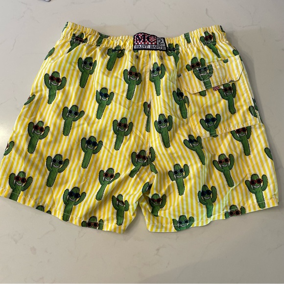 MC2 Saint Barth Mens Gustavia Happy Cactus Swim Shorts - Picture 2 of 3
